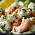 Salade de crevettes crémeuse
